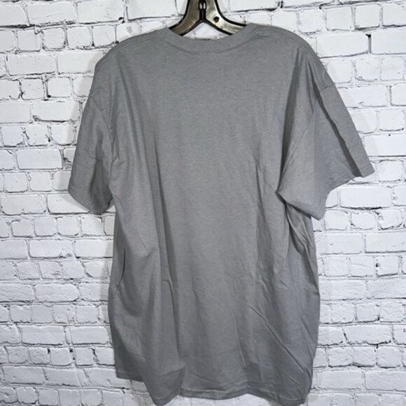 Bulls on Parade Houston Texans Tee size XL NWOT Grey Short Sleeve Tee - Picture 4 of 16